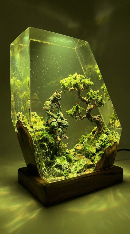 Loneliness Resin Light